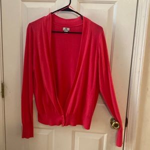 EUC pink Worthington cardigan